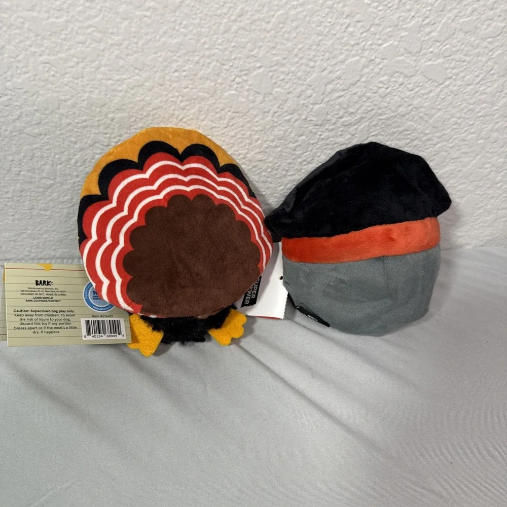 Bark Super Chewer Barkbear the Pirate Ball & Touchdown‎ Turkey Bundle Size M / L